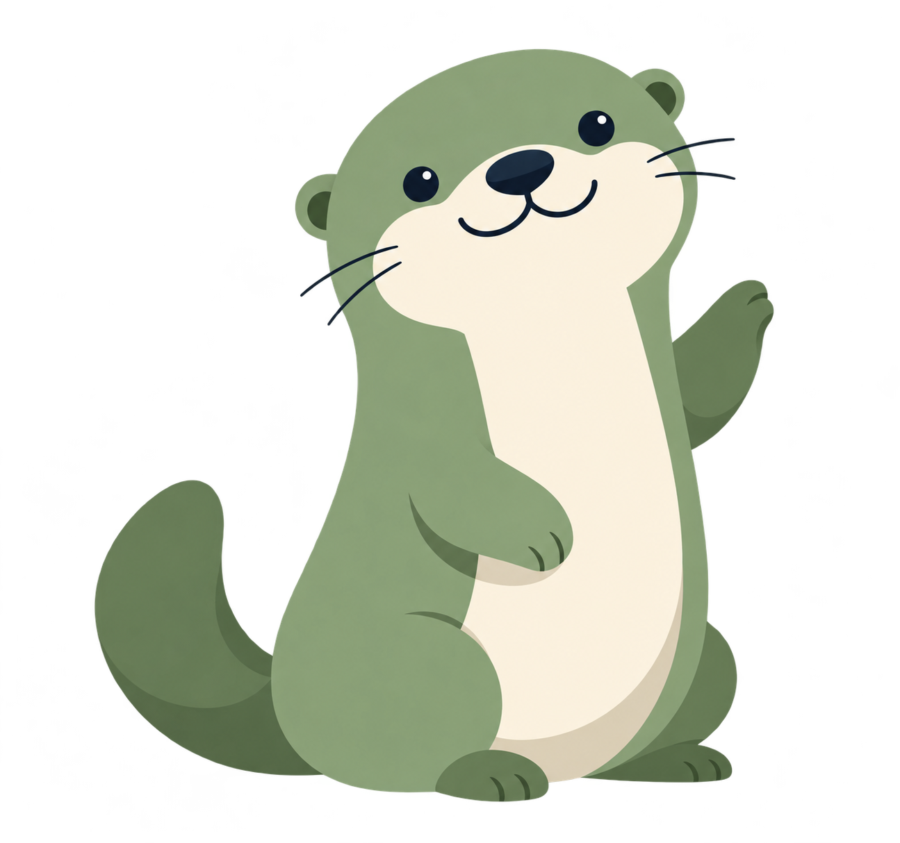 Geniusly’s otter beside the conversation